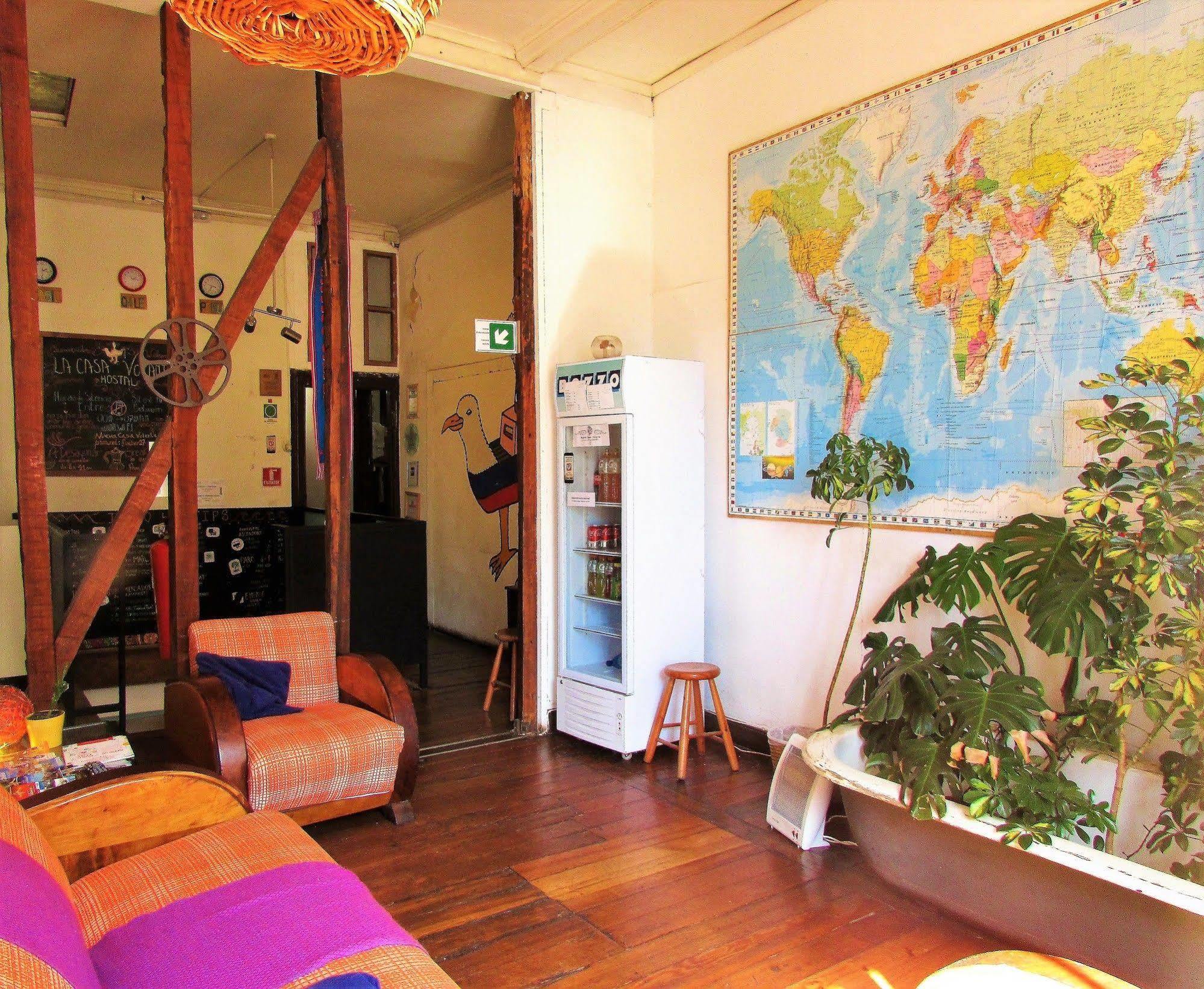 Casa Volante Hostal Valparaíso Buitenkant foto